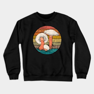 Vintage Mushrooms Crewneck Sweatshirt